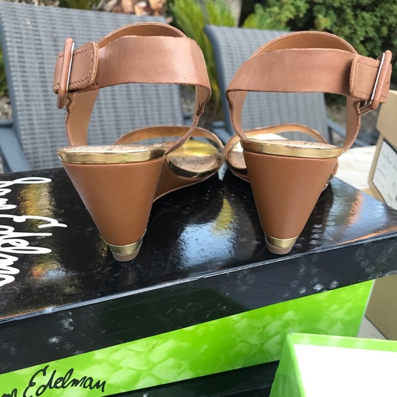 Animal print wedge sandals - Picture 3 of 5